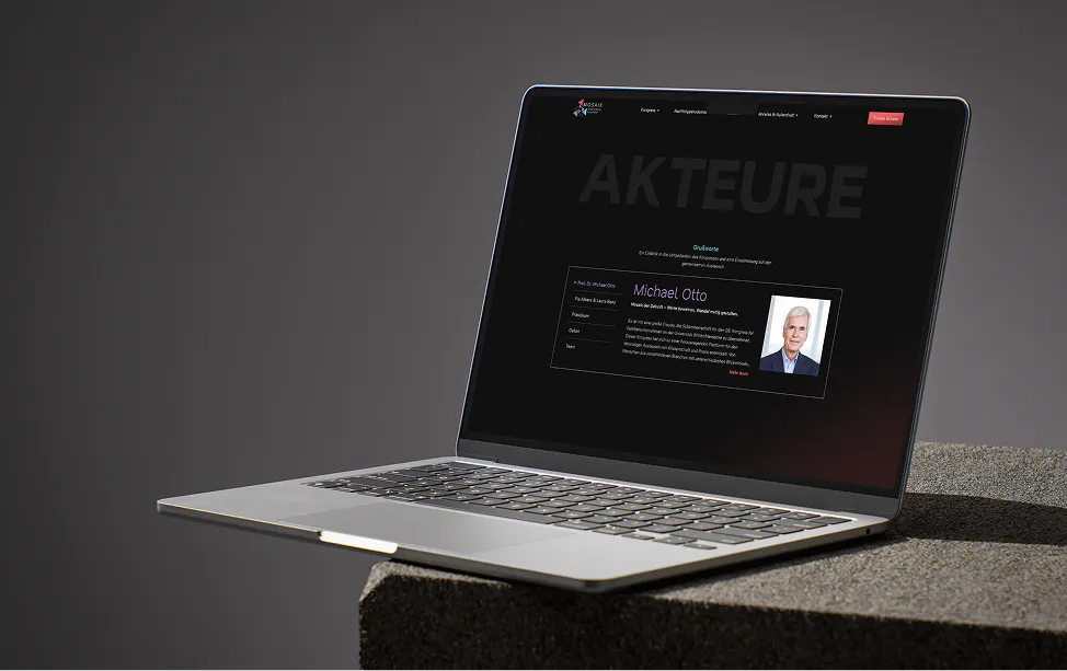 Familienunternehmer Kongress Website Impression 1