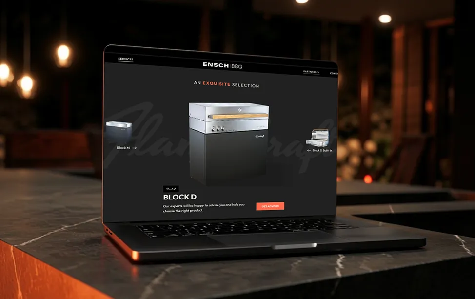 ENSCH BBQ Website Impression 3