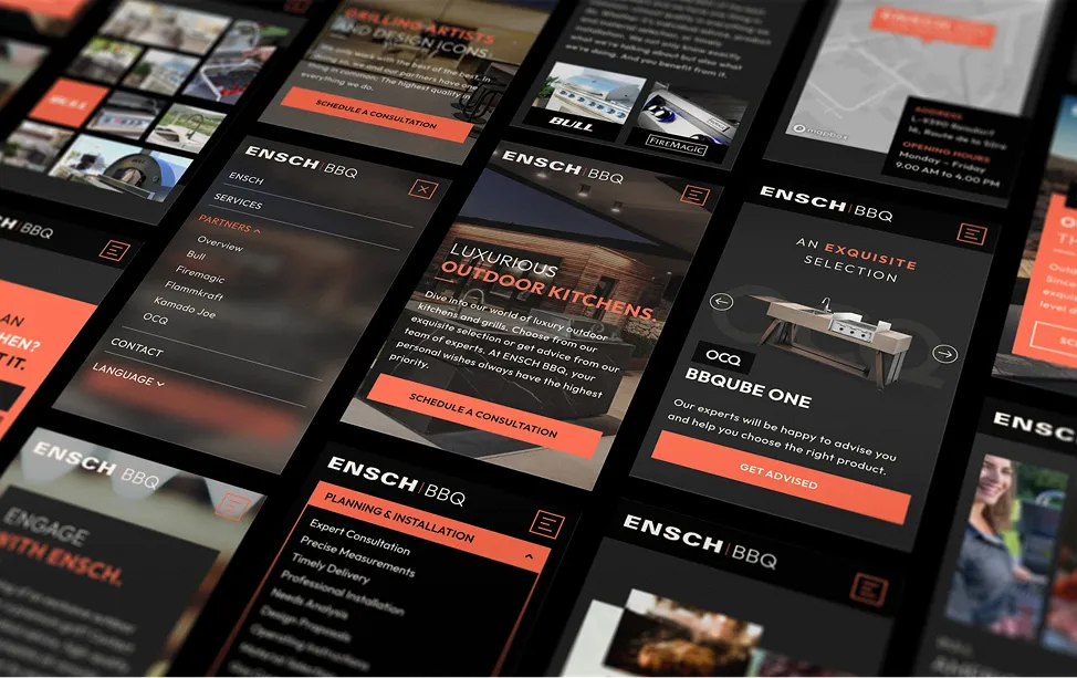 ENSCH BBQ Website Impression 4